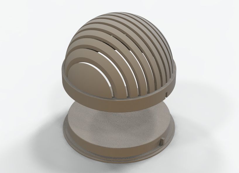 Potato Slicer Guide 3D print model_9