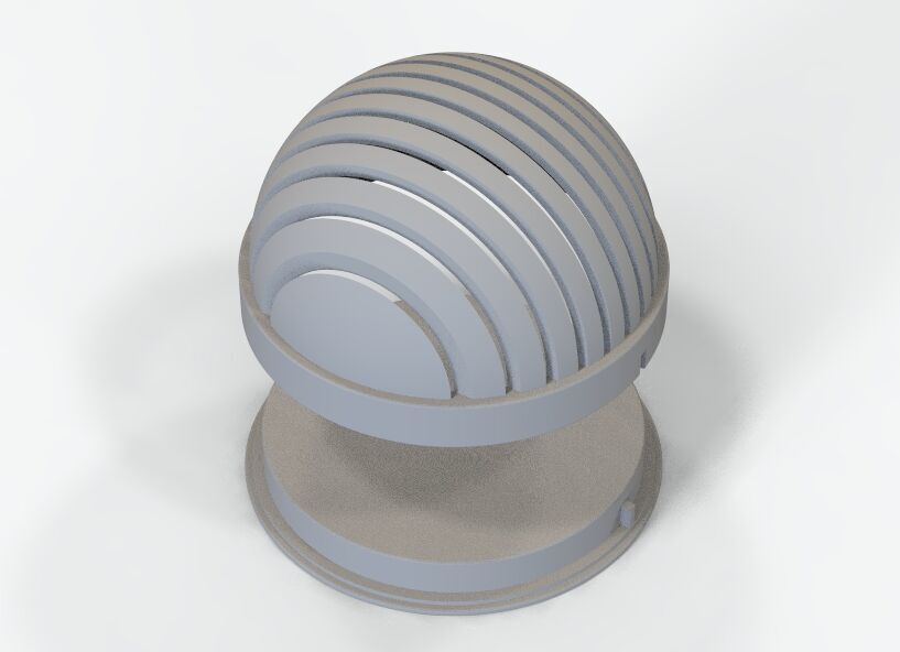 Potato Slicer Guide 3D print model_41