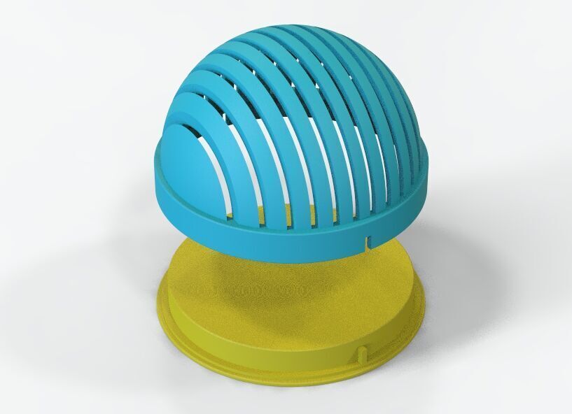 Potato Slicer Guide 3D print model_35