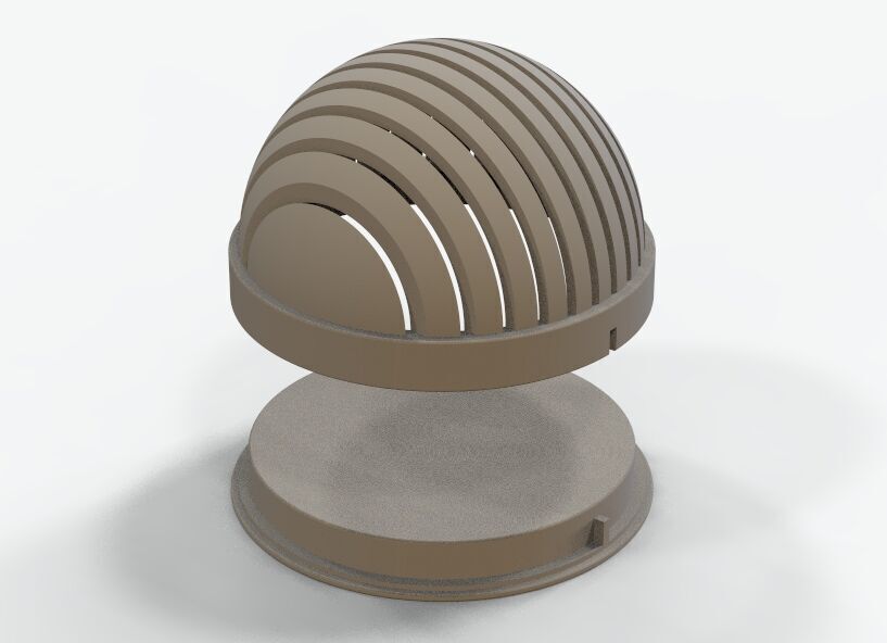 Potato Slicer Guide 3D print model_14