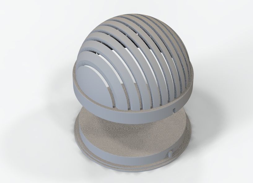 Potato Slicer Guide 3D print model_23