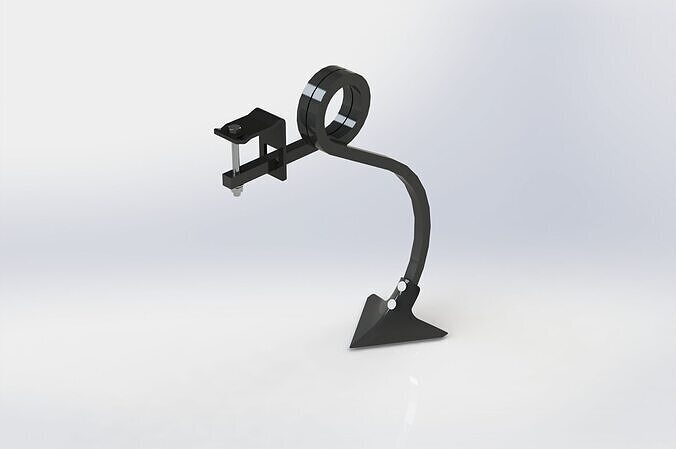 WG 000 - Spring rack R-L Low-poly 3D model