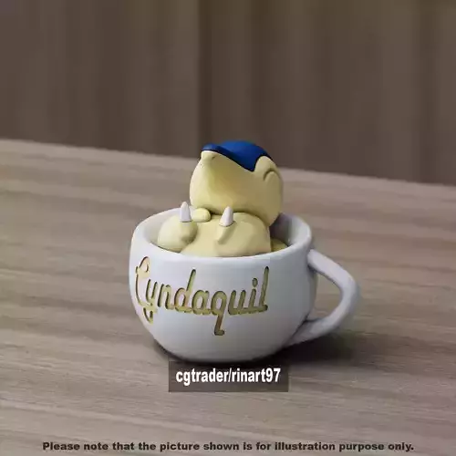 Cyndaquil chill cup from pokemon