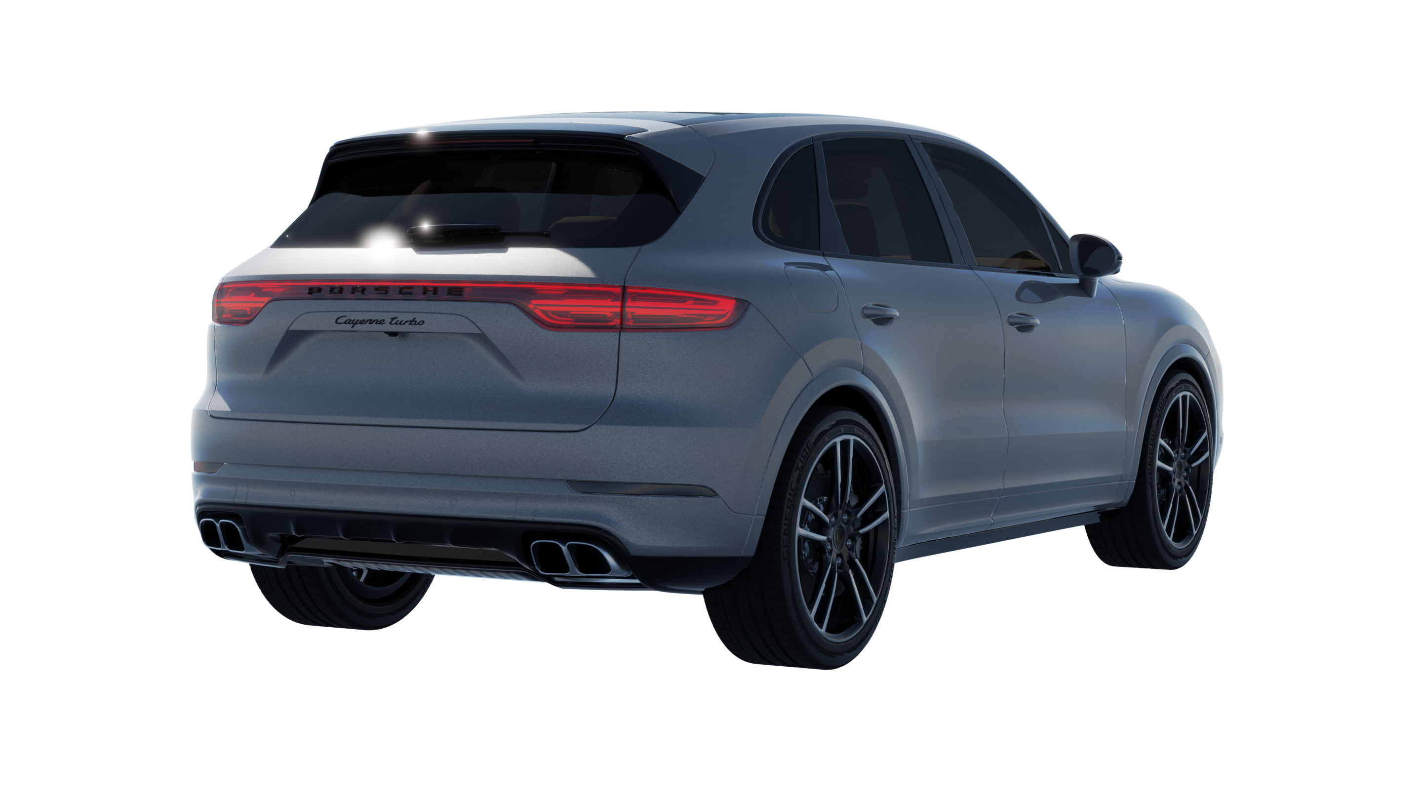 Car Rigged - Porsche Cayenne 3D model_5