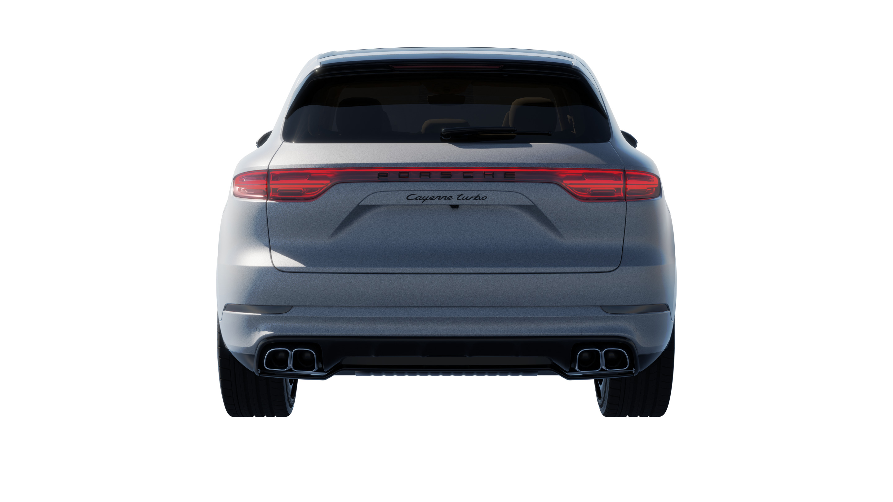 Car Rigged - Porsche Cayenne 3D model_4