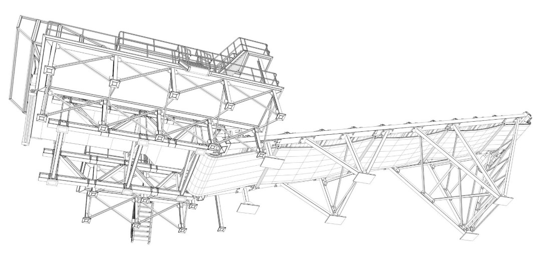 Stone Crusher Machine 3D model_14