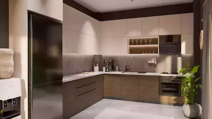 Modern kitchen