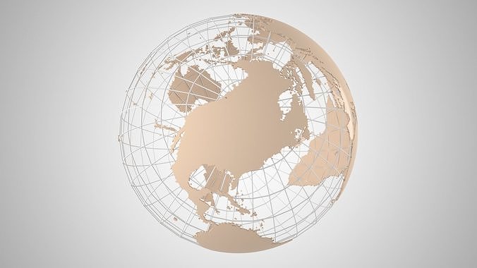 Globe News Skalton Vanilla Color 3D model