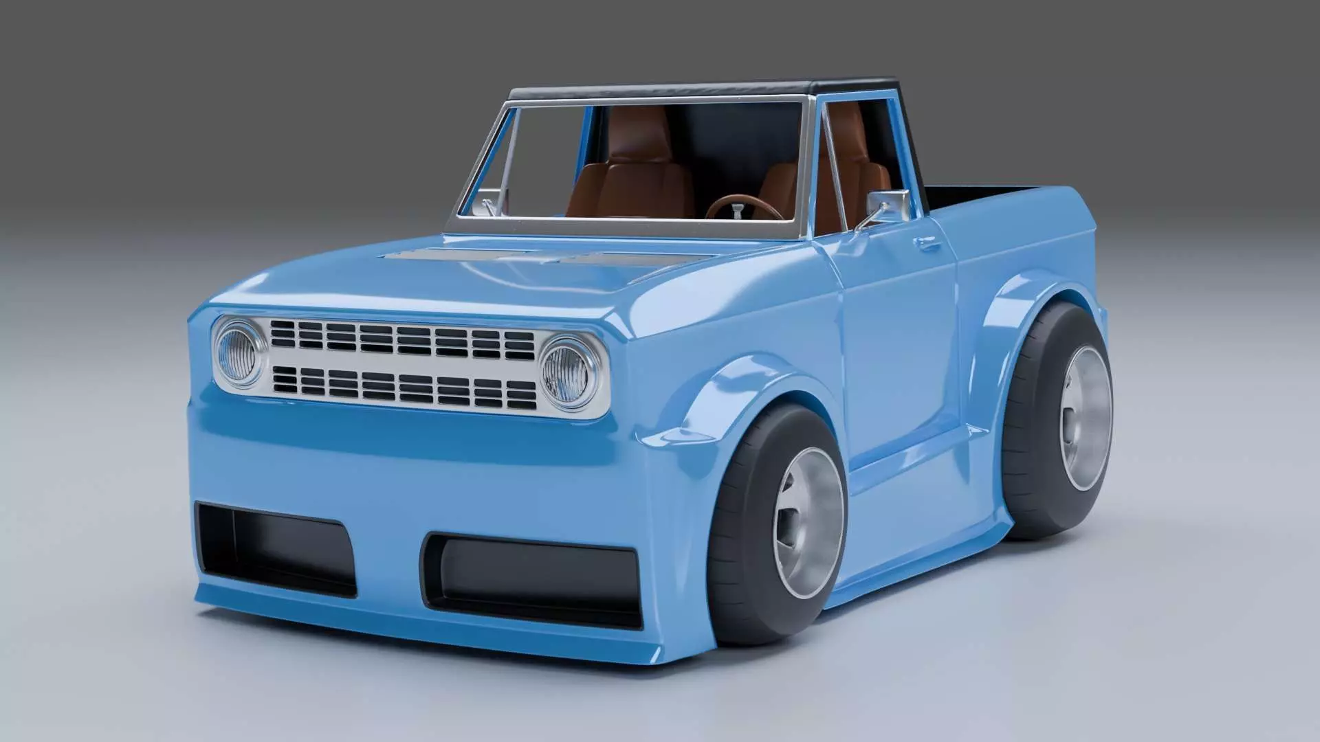 3D Print-Ready Hotwheels Old Bronco 3D print model