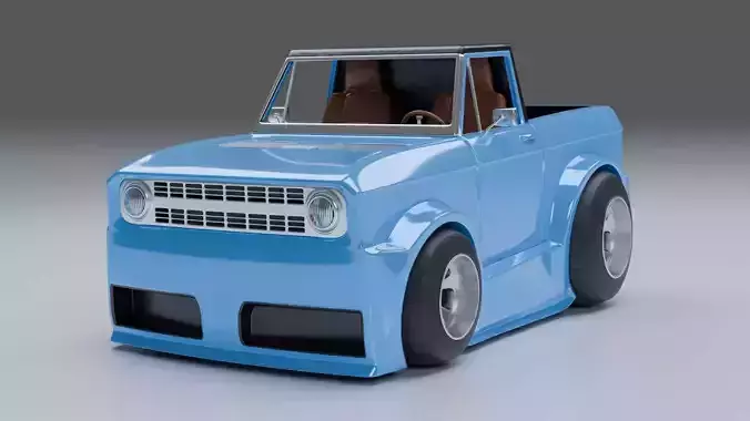 3D Print-Ready Hotwheels Old Bronco