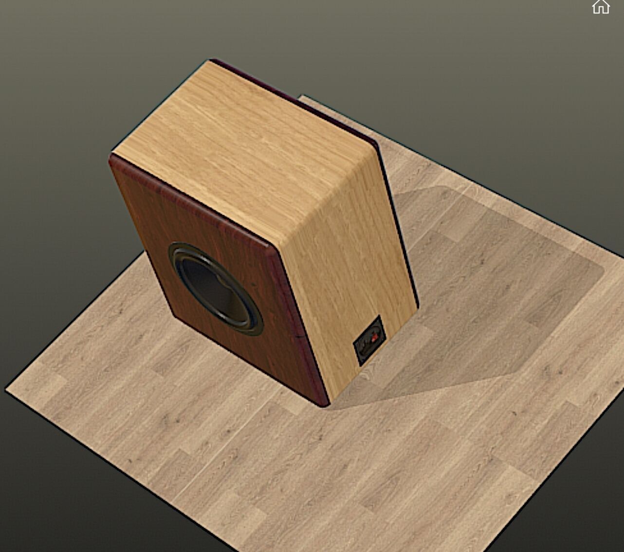 Satori Helios 2 Way Speaker Mid Poly 3D Model Free 3D model_13