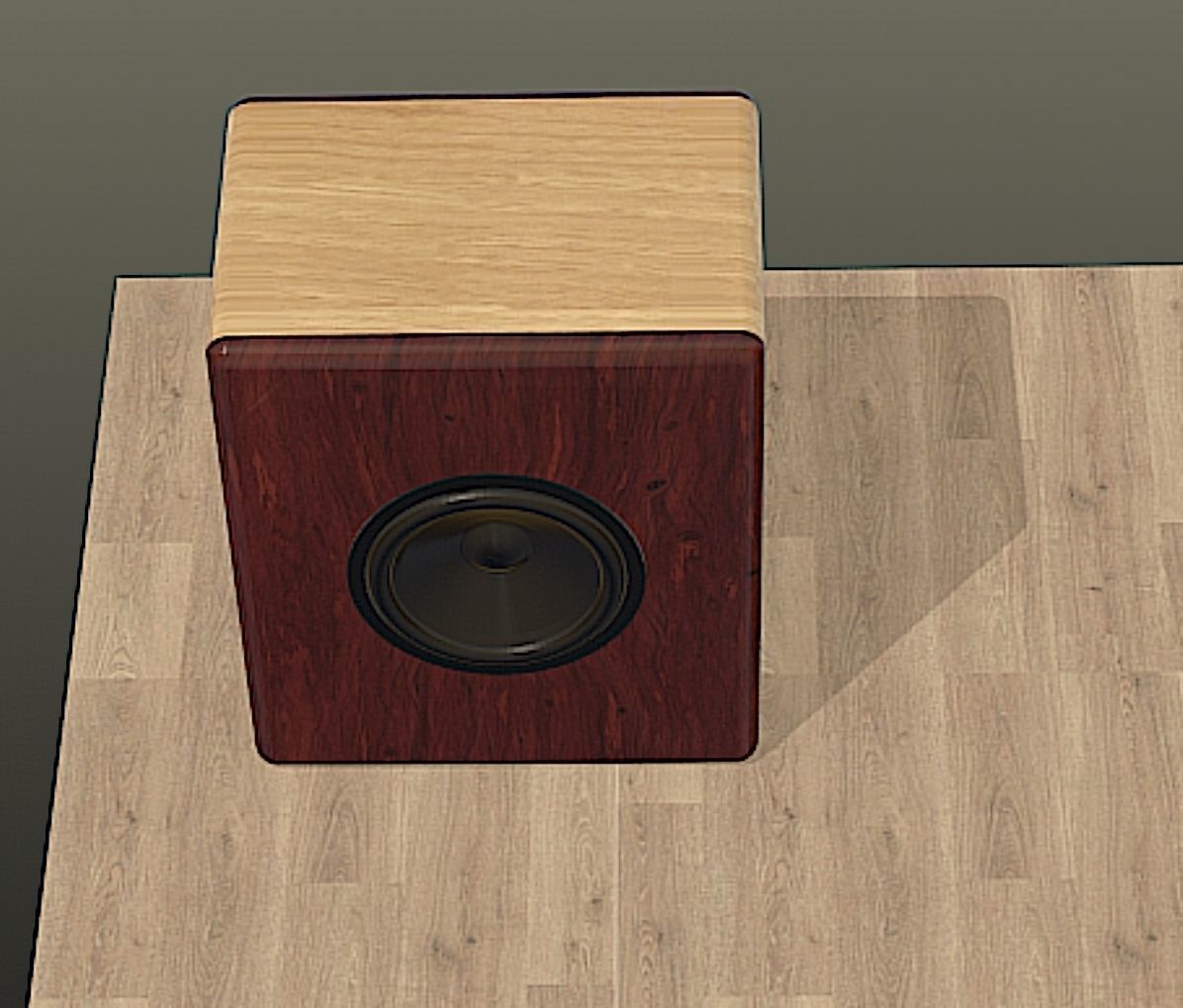 Satori Helios 2 Way Speaker Mid Poly 3D Model Free 3D model_12