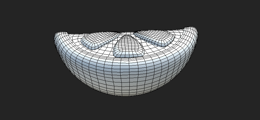 citrus Low-poly 3D model_8