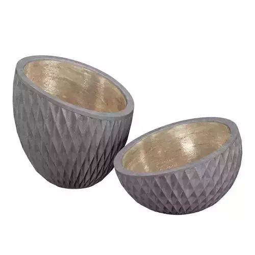 CRAFTED CONCRETE BOWL 3D model