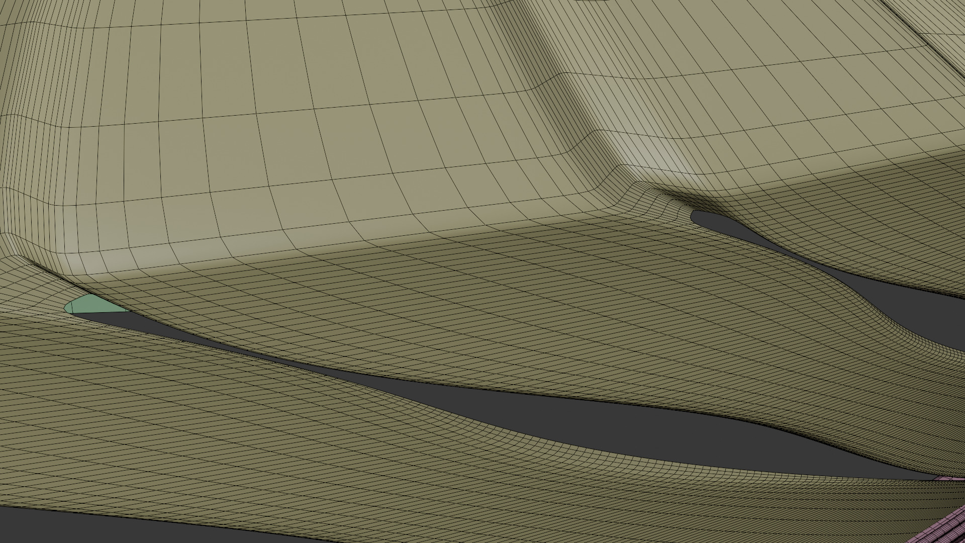 Futuristic Stadium 3D model_6