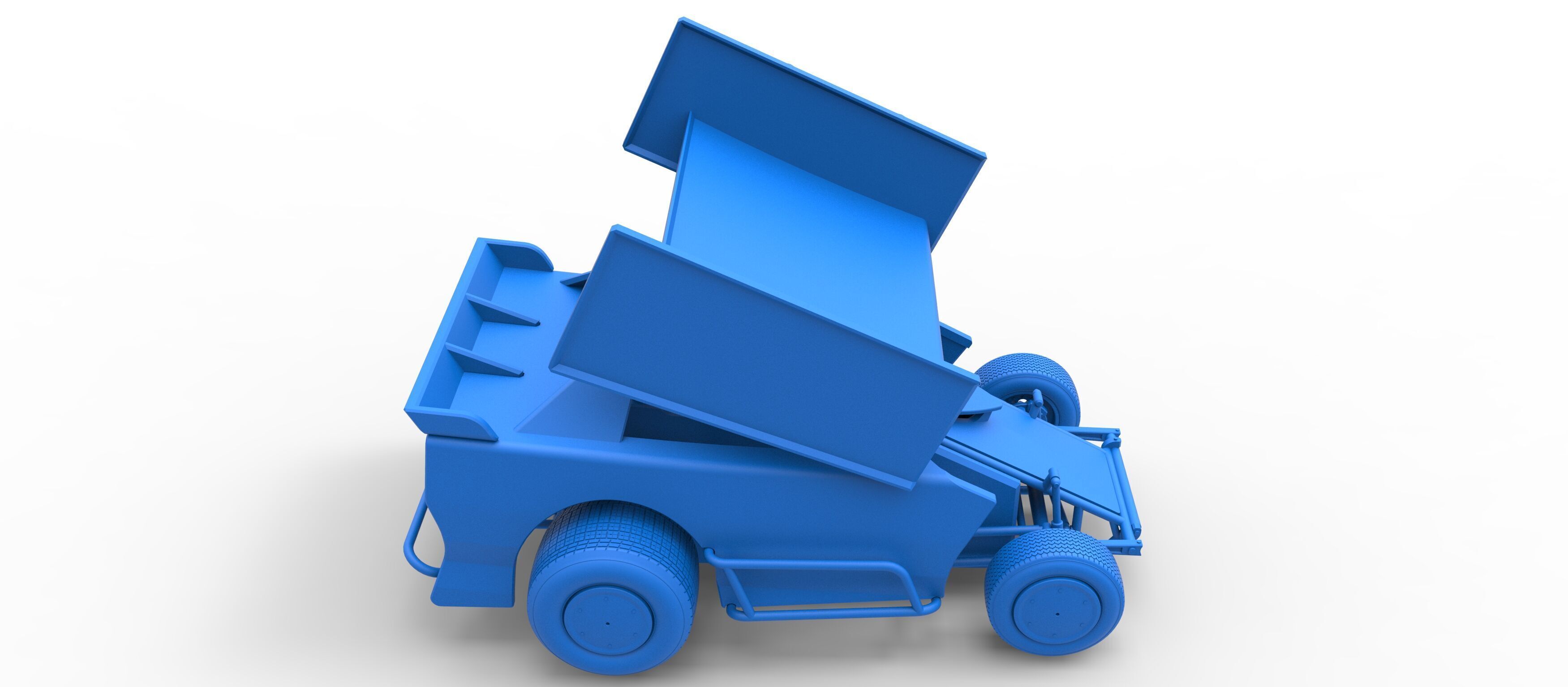 New Zealand Modified Stock car Version 2 Scale 1 to 25 3D print model_50