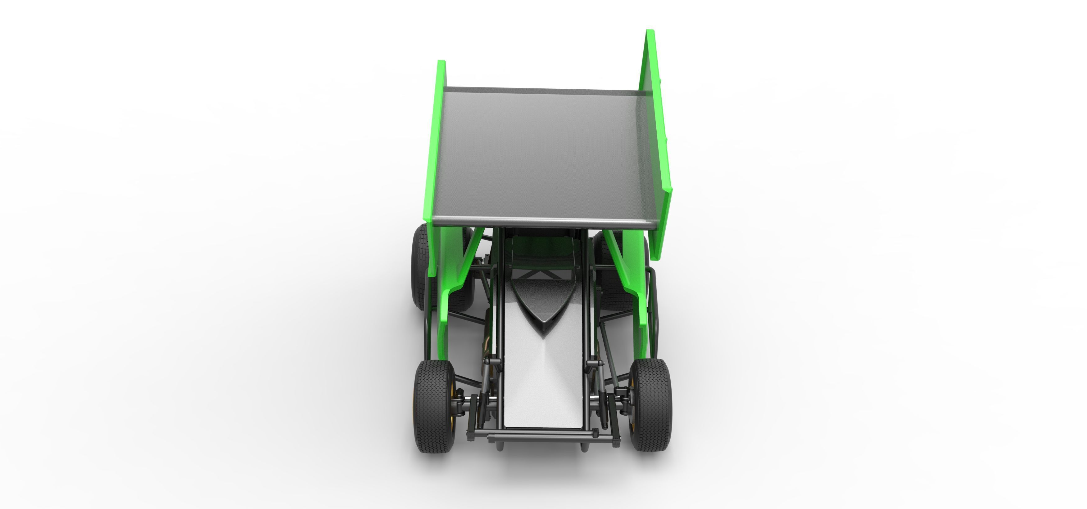 New Zealand Modified Stock car Version 2 Scale 1 to 25 3D print model_8