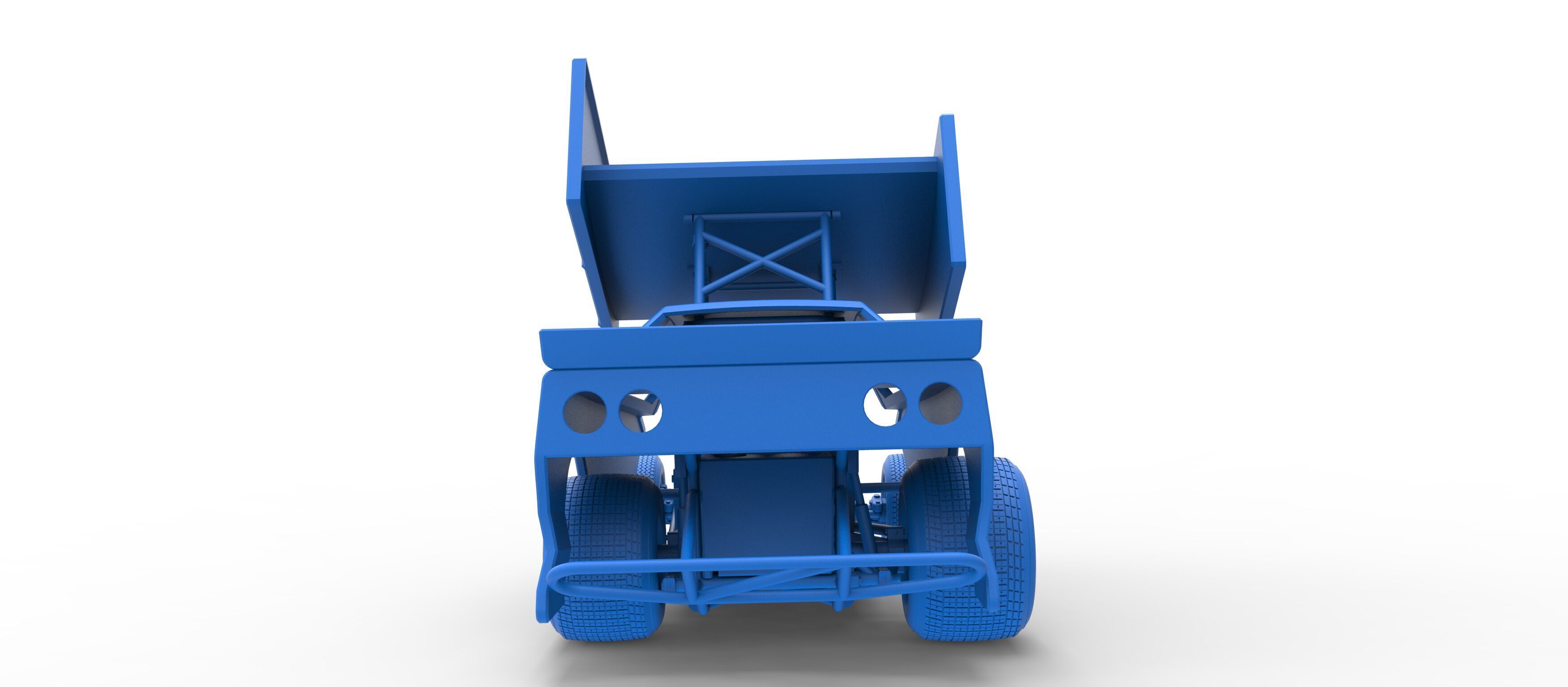 New Zealand Modified Stock car Version 2 Scale 1 to 25 3D print model_43