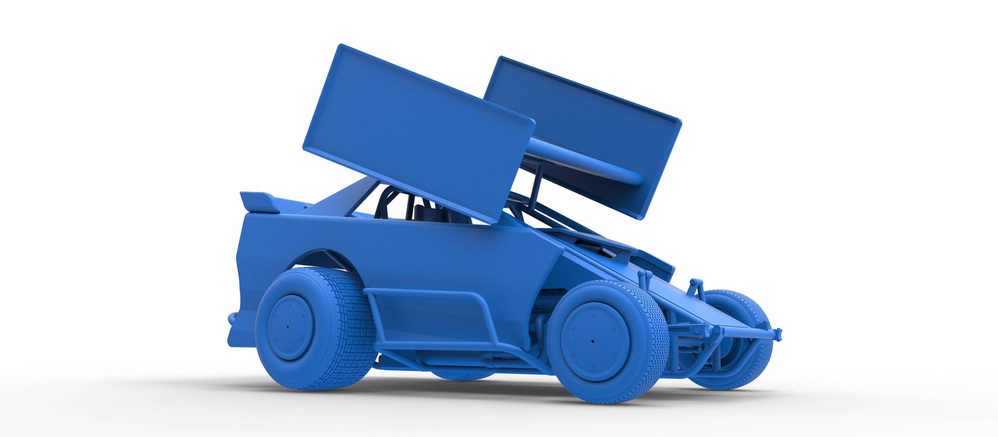 New Zealand Modified Stock car Version 2 Scale 1 to 25 3D print model_52