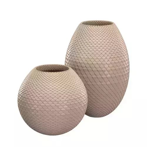 set of parametric vases