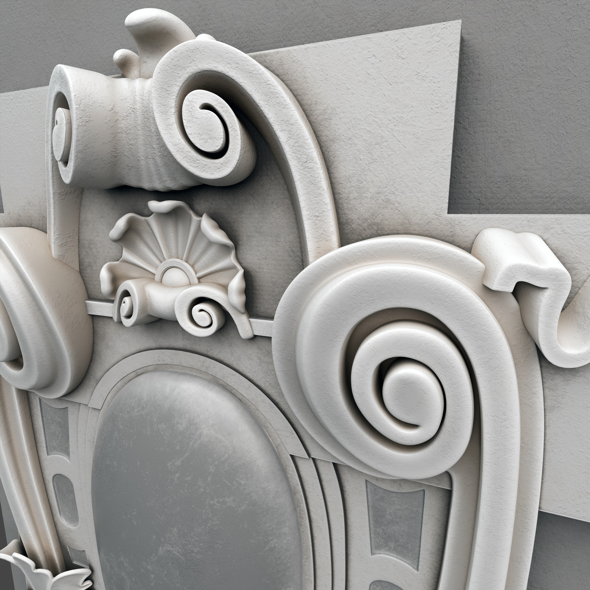 cartouche  3D model_3
