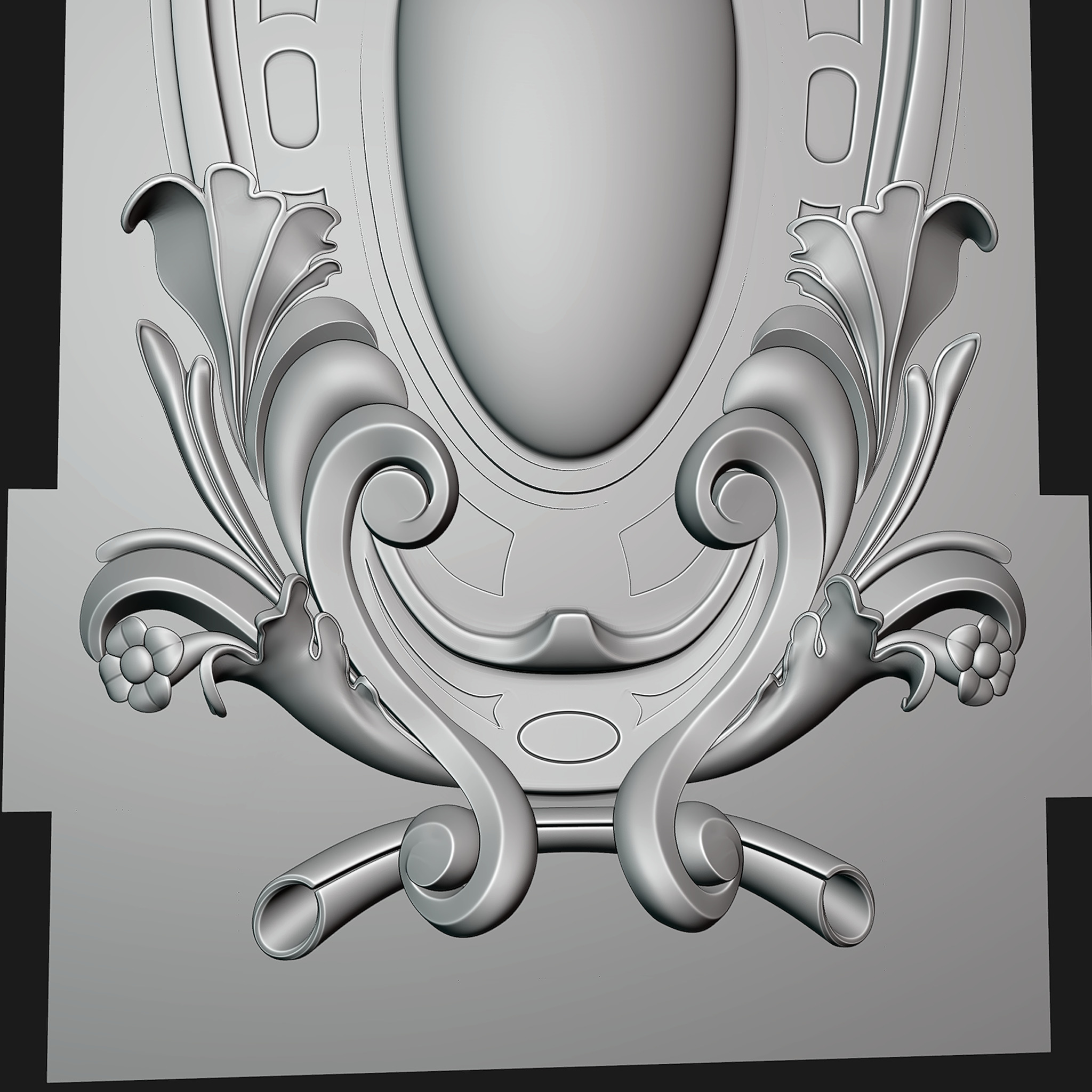 cartouche  3D model_7