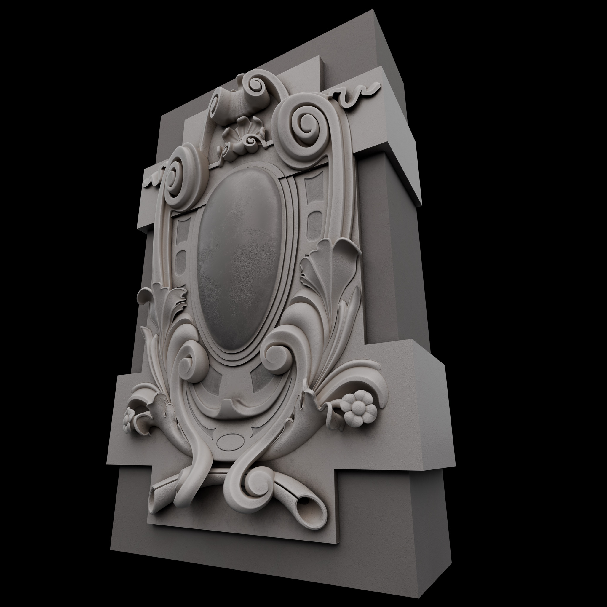 cartouche  3D model_1