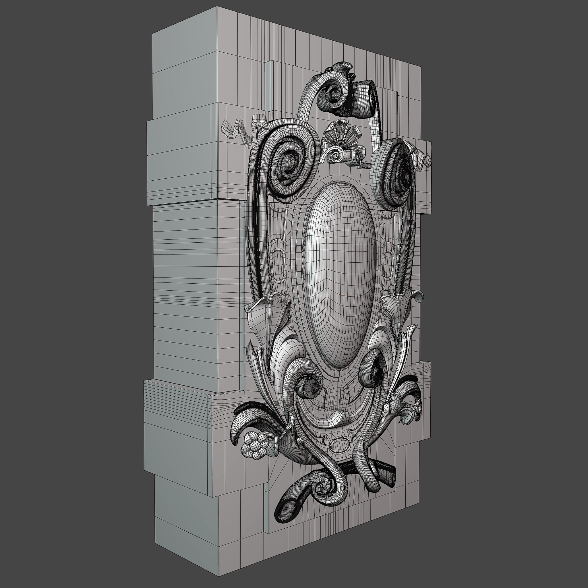 cartouche  3D model_5