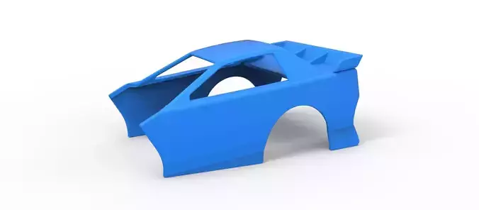 Shell of New Zealand Modified Stock car Version 2 Scale 1 to 25