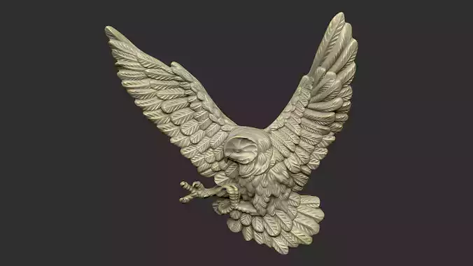 owl monster bird design