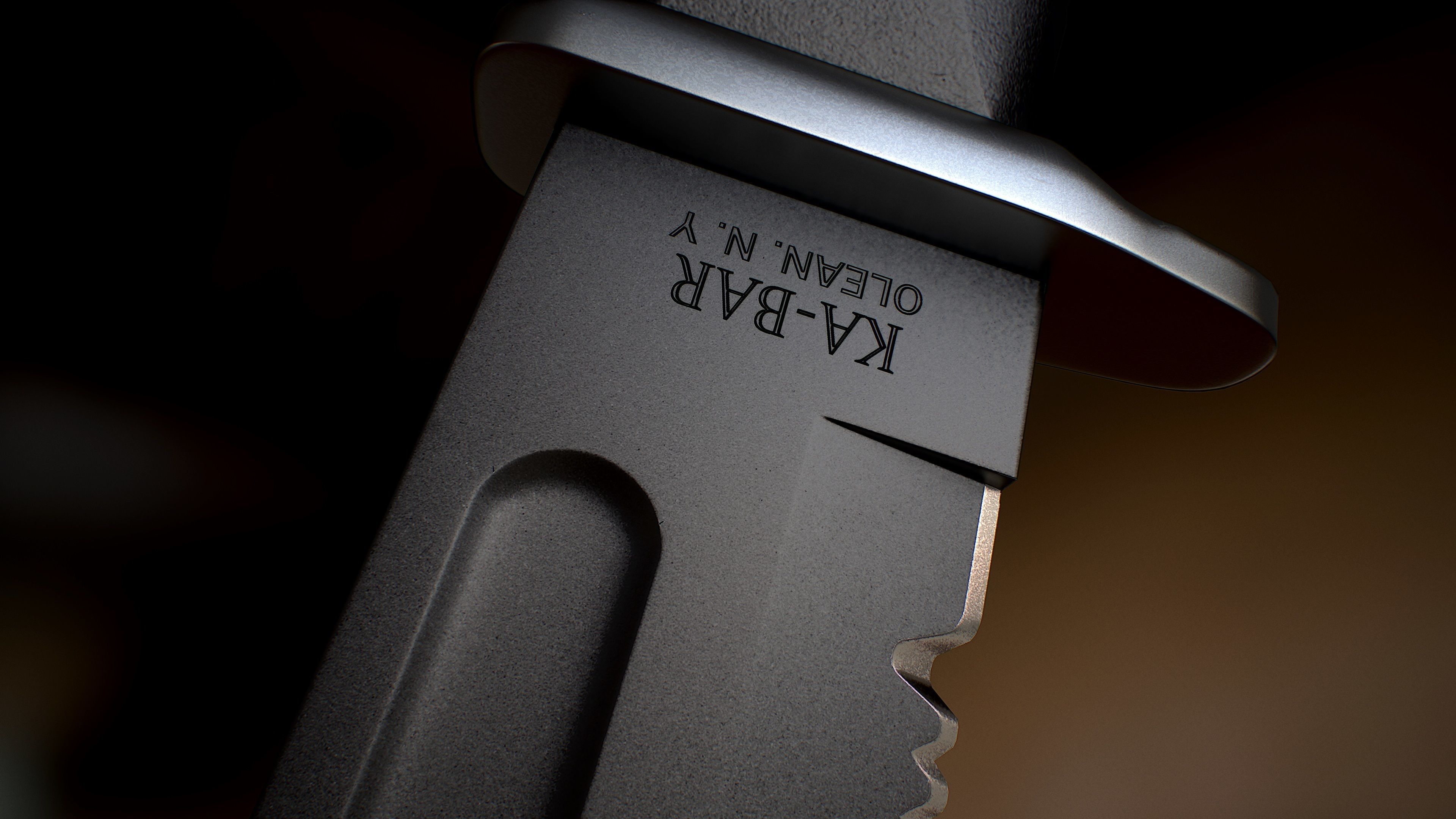 Kar-Bar  Knives Low-poly 3D model_9