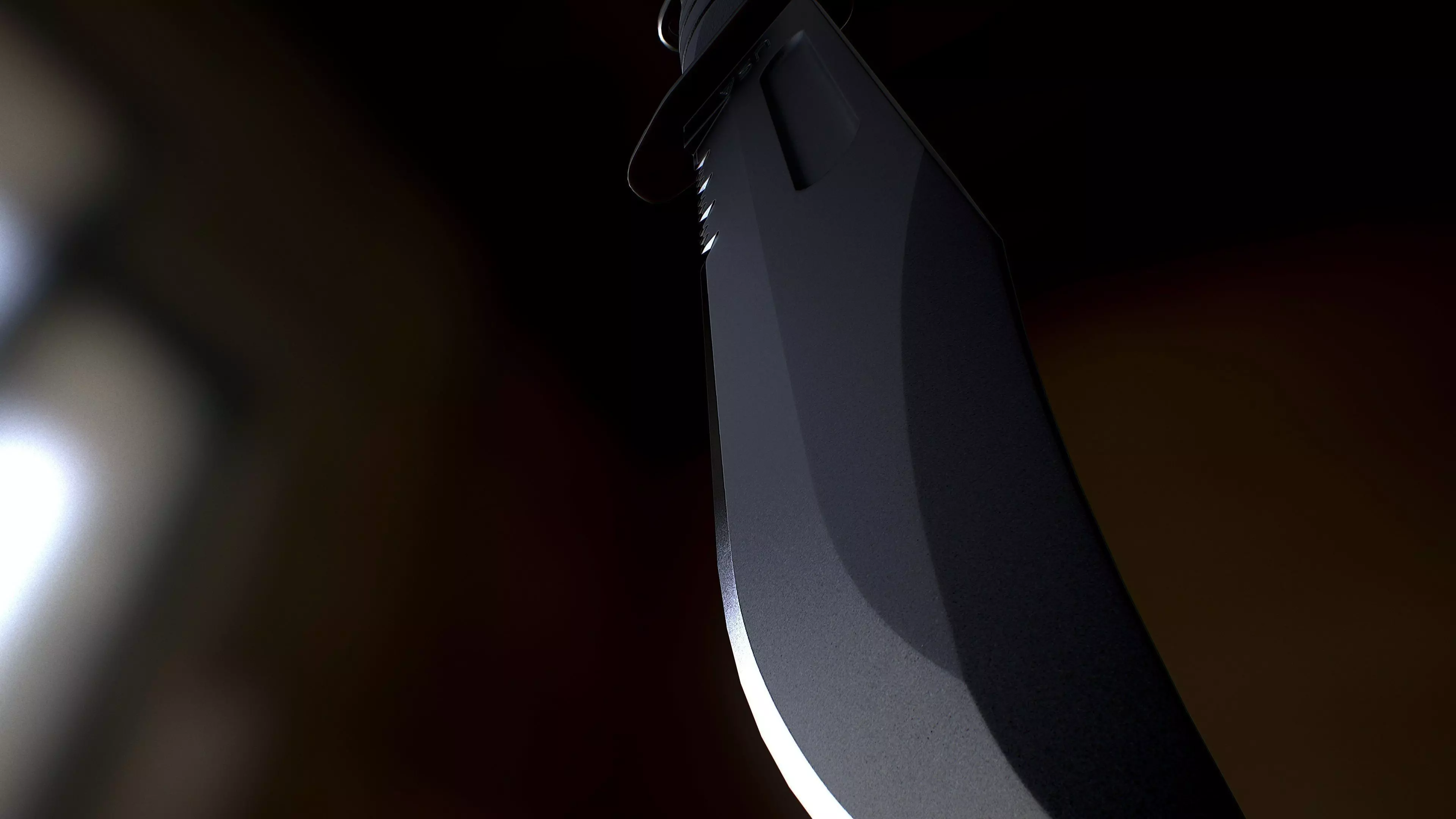 Kar-Bar  Knives Low-poly 3D model_0