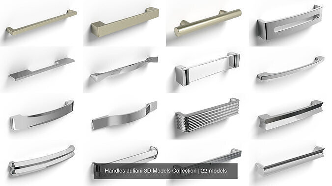 Handles Juliani 3D Models Collection 