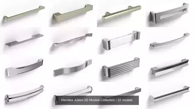 Handles Juliani 3D Models Collection 