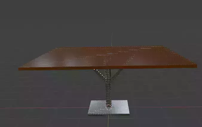 Table 3D model Table 3D model