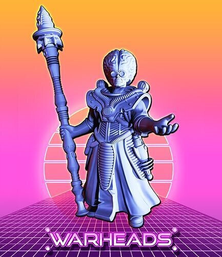 Peak Performance 9000 IQ Scientist - Brainiac 3D print model