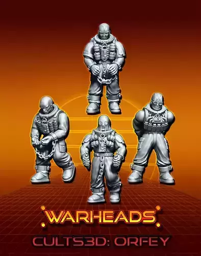 Bomberman Squad - Explosive Convicts - 4 minis