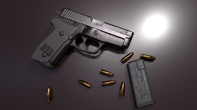 M11 A1 Gun Low-poly 3D model