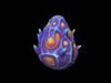 Low Poly Stylized Stellar Spikestone Egg Low-poly 3D model_1