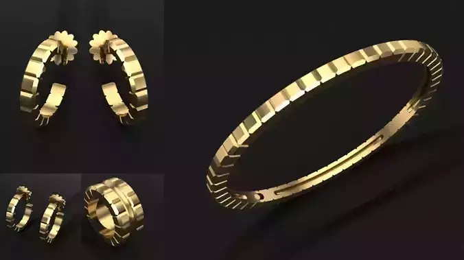 Ice Cube Collection - 3D Model 