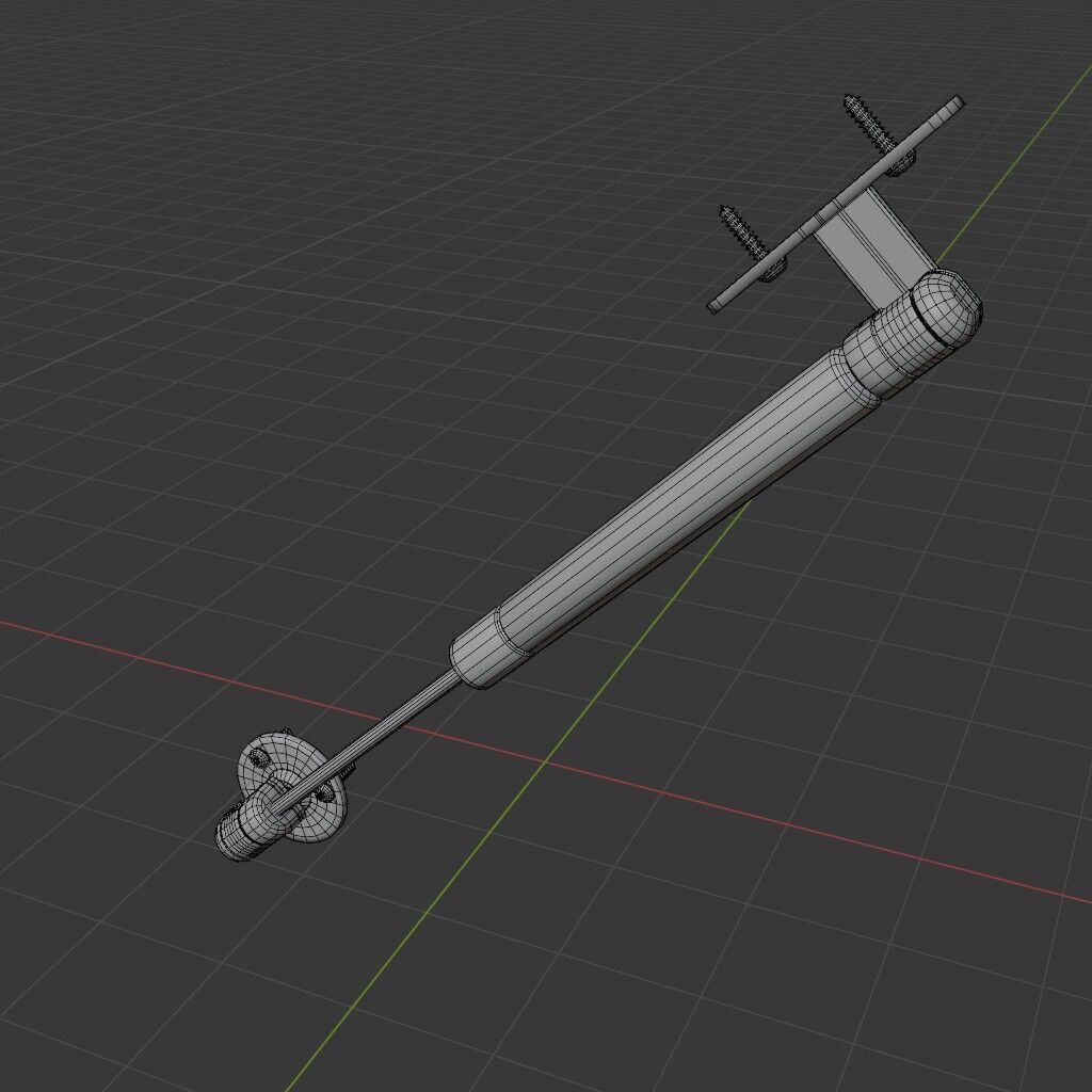 Hydraulic Piston 01 3D model_17