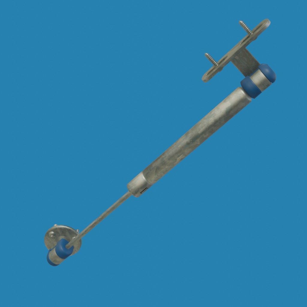 Hydraulic Piston 01 3D model_2