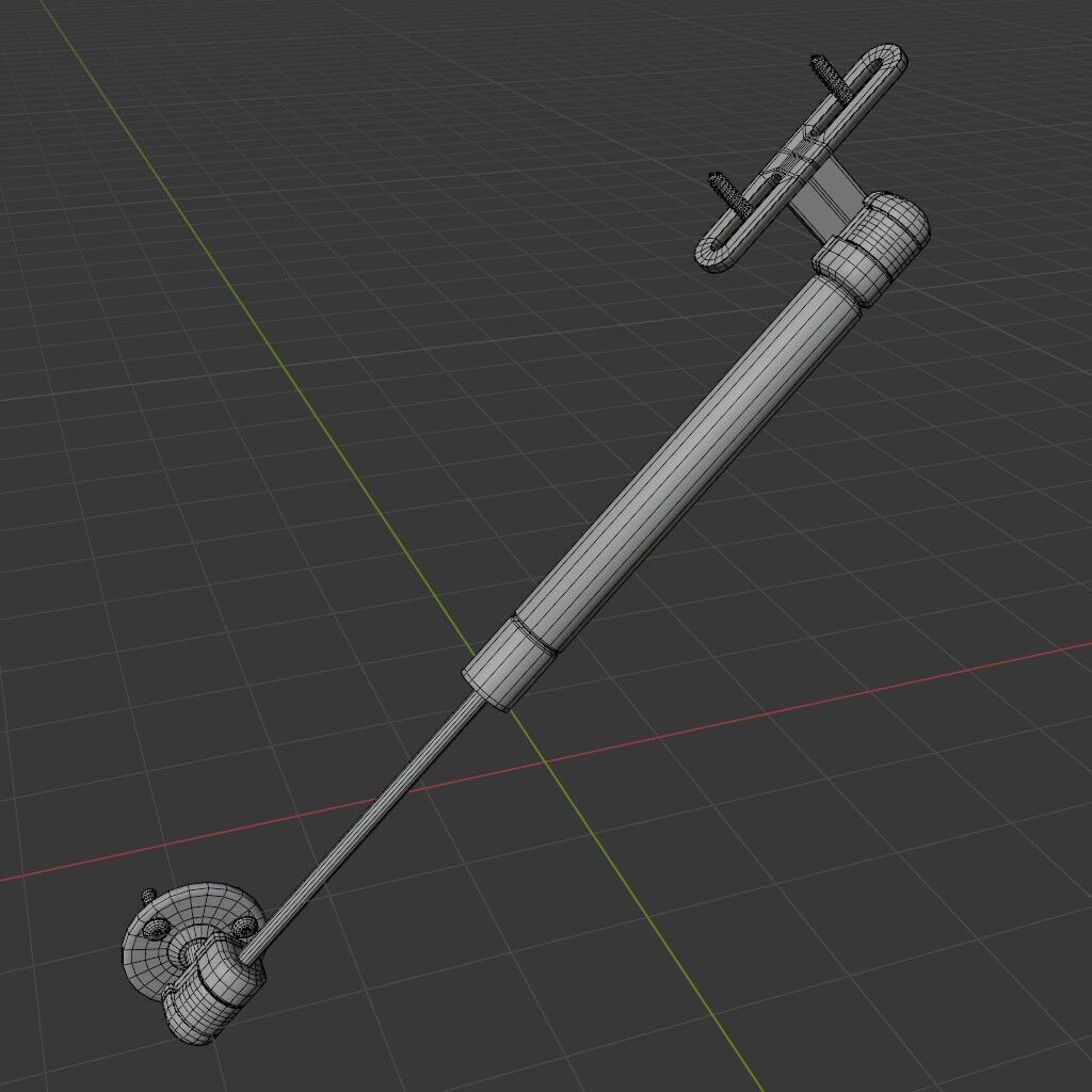 Hydraulic Piston 01 3D model_19