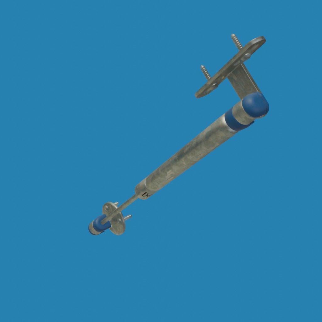 Hydraulic Piston 01 3D model_16