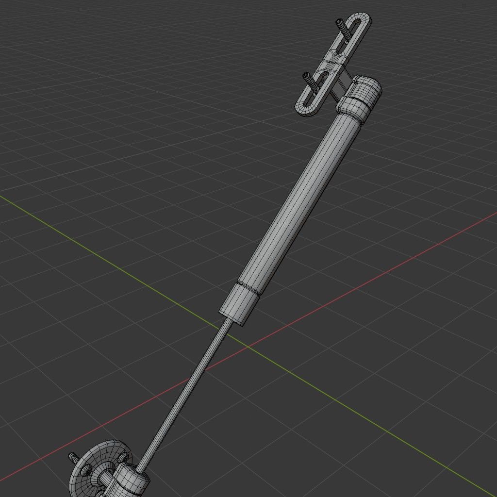 Hydraulic Piston 01 3D model_20