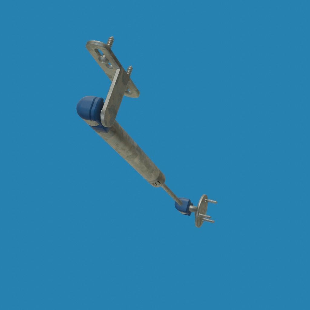 Hydraulic Piston 01 3D model_13