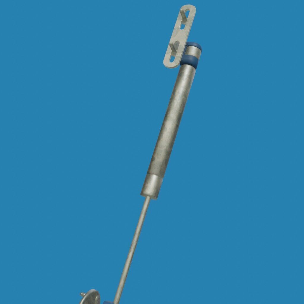 Hydraulic Piston 01 3D model_5