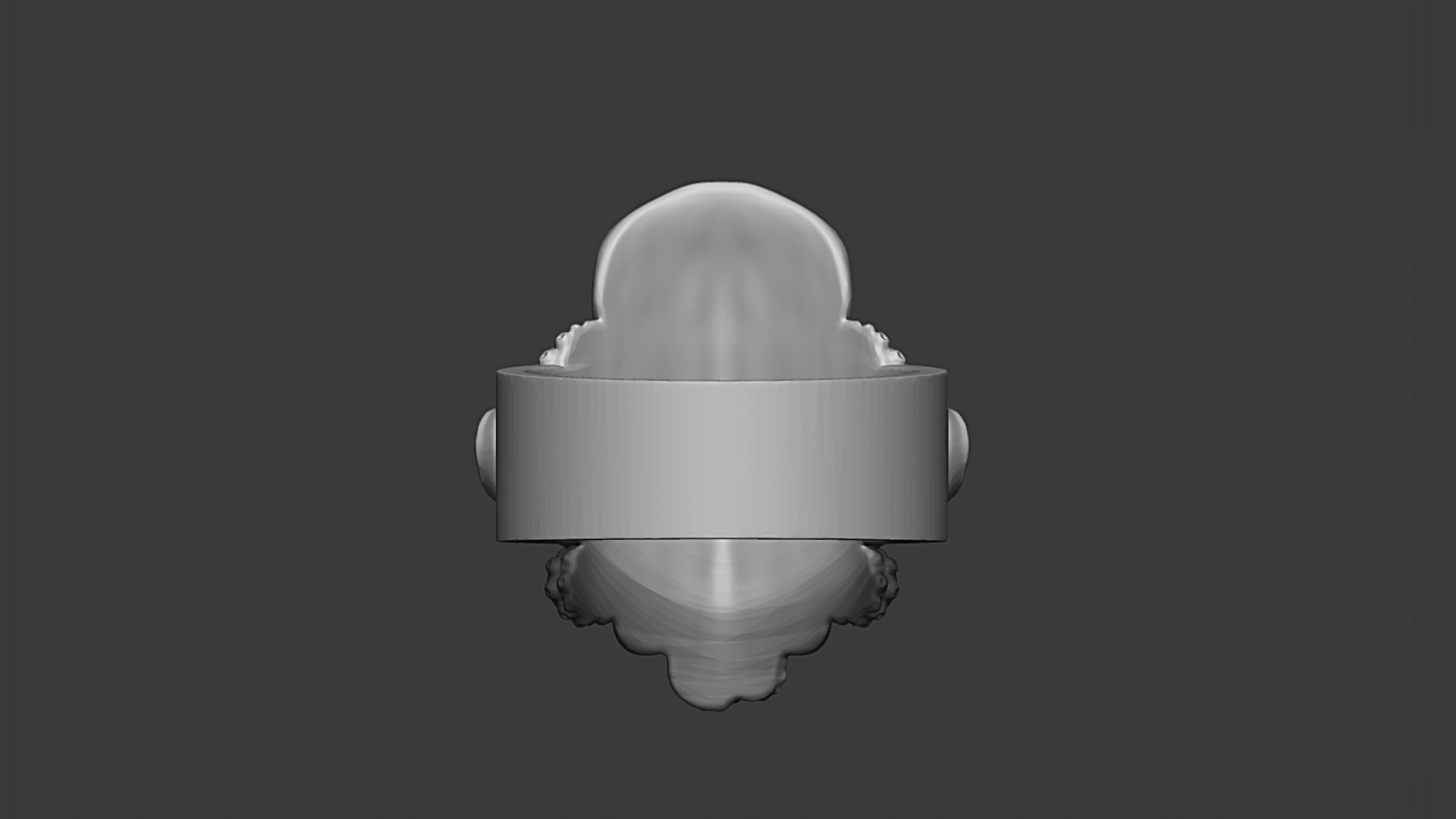 Cthulhu Tentacle Ring 3D print model_2