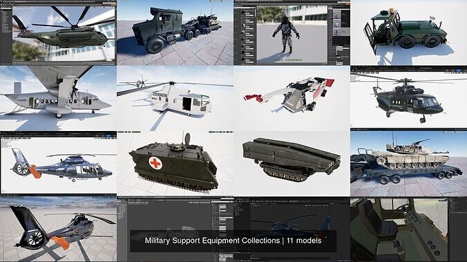 Military Support Equipment Collections 