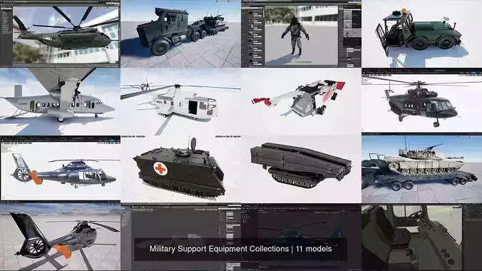 Military Support Equipment Collections 